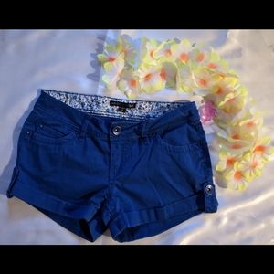 YMI Hot shorts women's size 3 blue